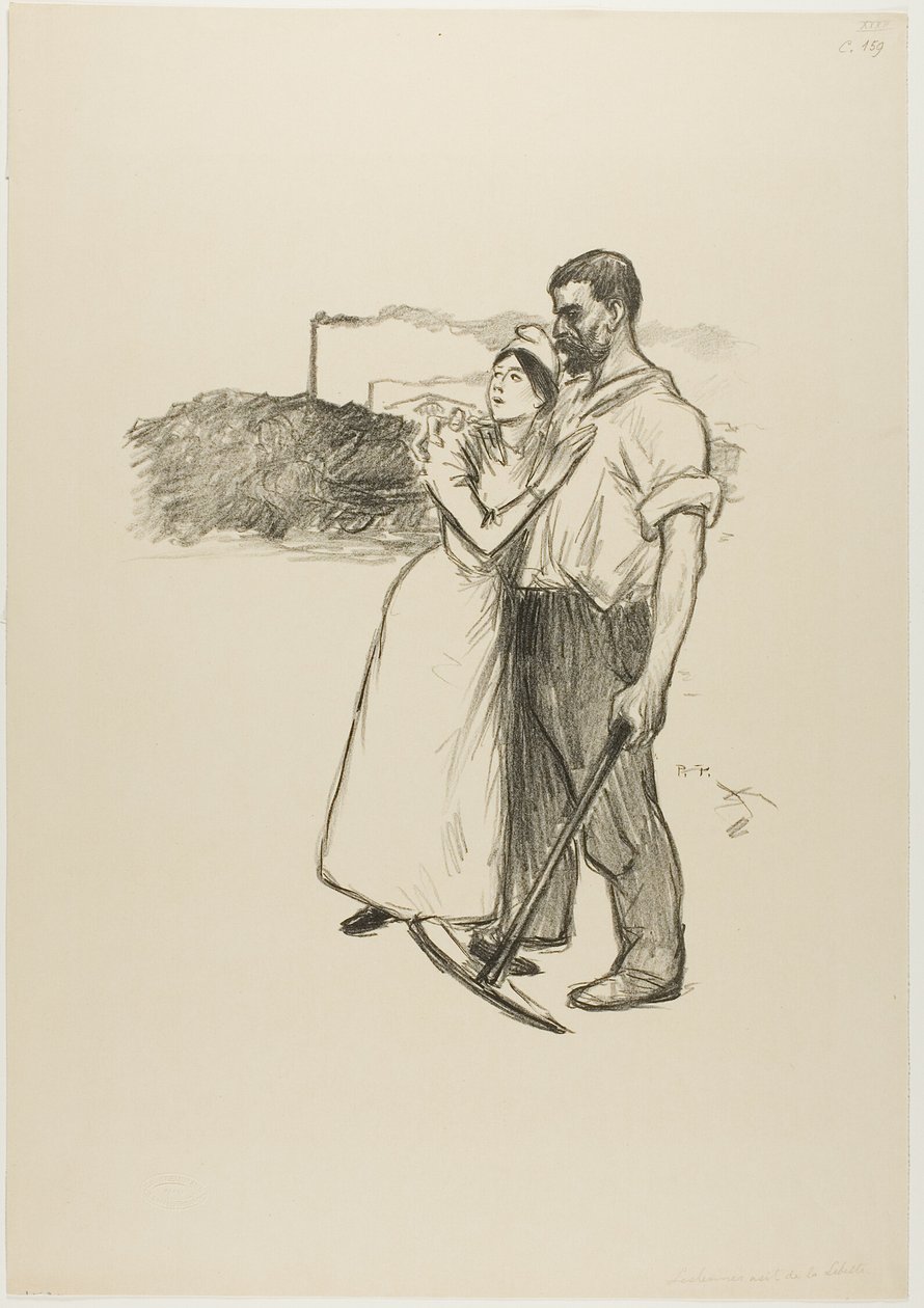 Le dernier refuge de la liberté - Théophile Alexandre Pierre Steinlen