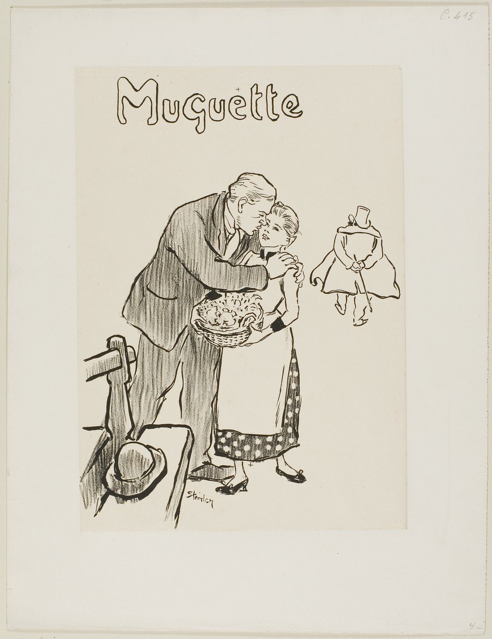 Muguette - Théophile Alexandre Pierre Steinlen