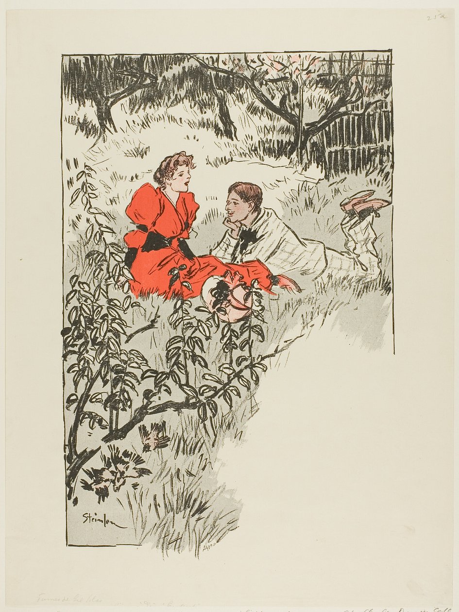 Printemps - Théophile Alexandre Pierre Steinlen