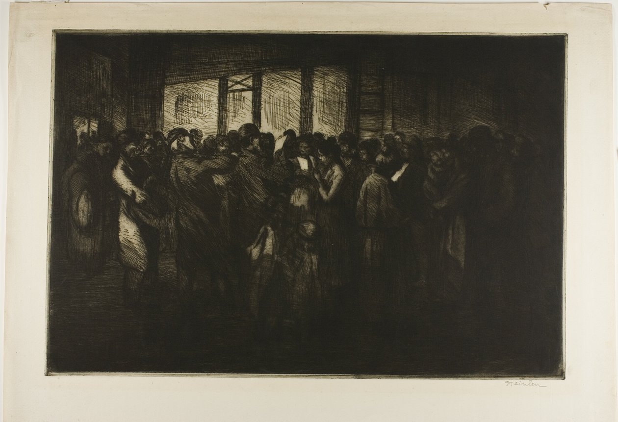 Chanteurs de rue - Théophile Alexandre Pierre Steinlen