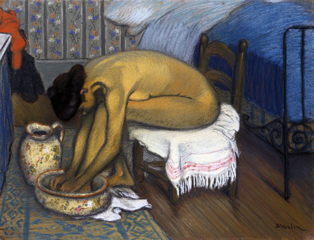 Le bain - Théophile Alexandre Steinlen