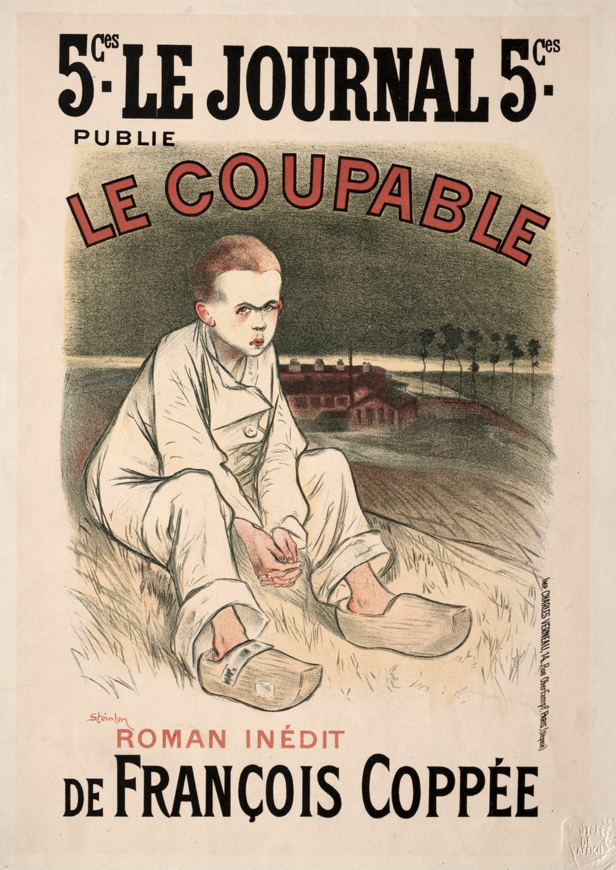 Le coupable, 1896 - Théophile Alexandre Steinlen