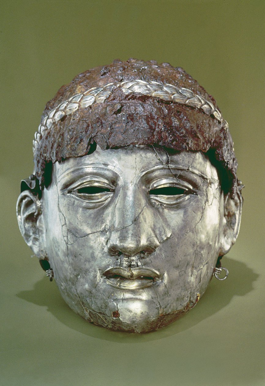 Casque en deux parties - Thracian