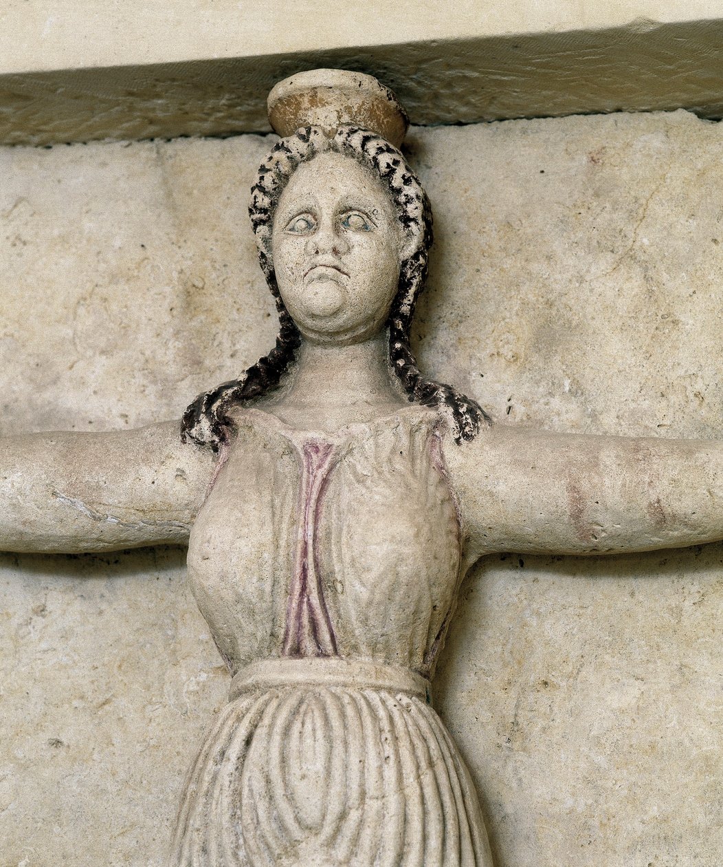 Tombe thrace de Sveshtari, (détail) d