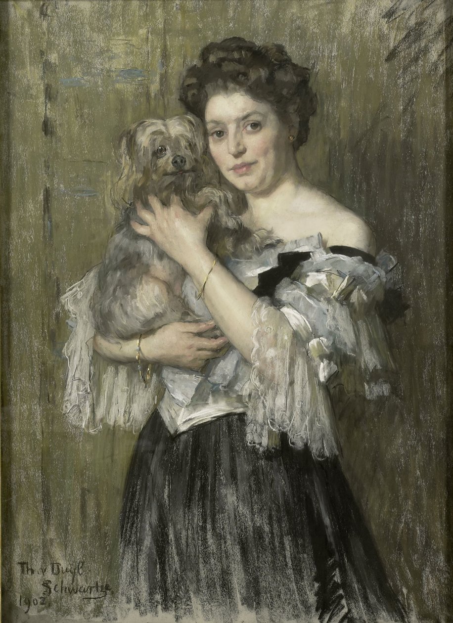 Maria Catharina Josephine Jordan (1866-1948). Épouse du peintre George Hendrik Breitner - Thérèse Schwartze