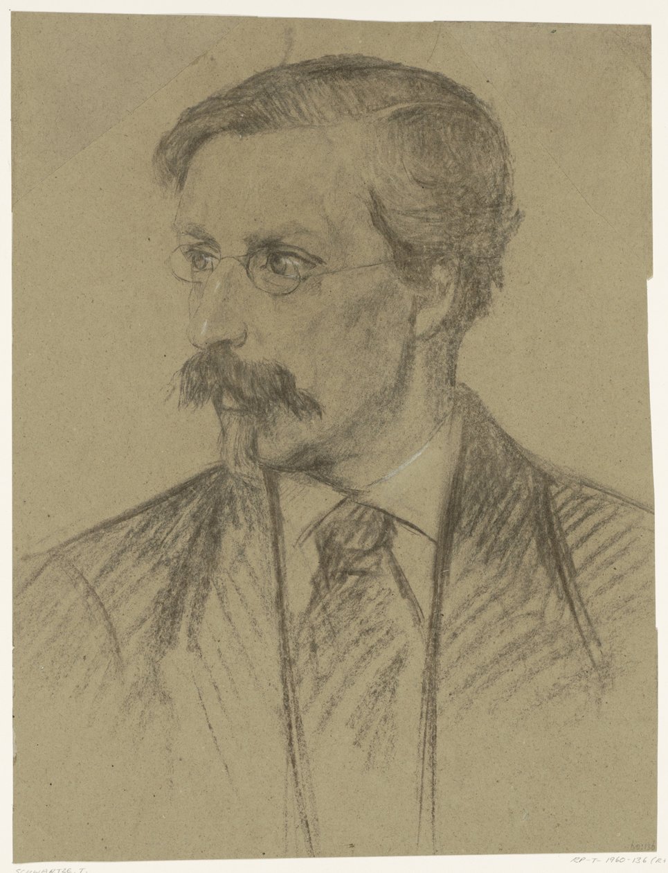 Portrait de Monsieur van Duyl - Thérèse Schwartze