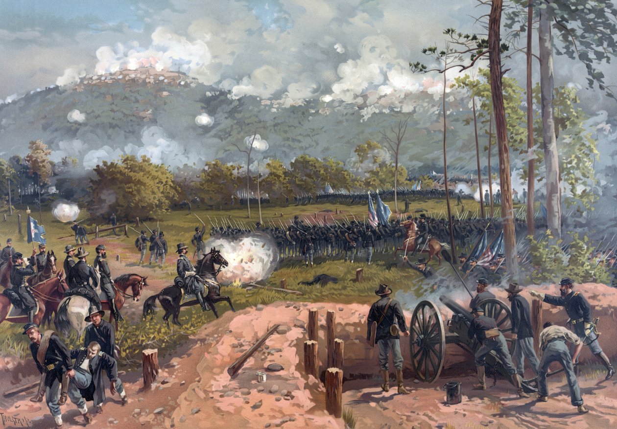 Bataille de Kennesaw Mountain - Thure de Thulstrup