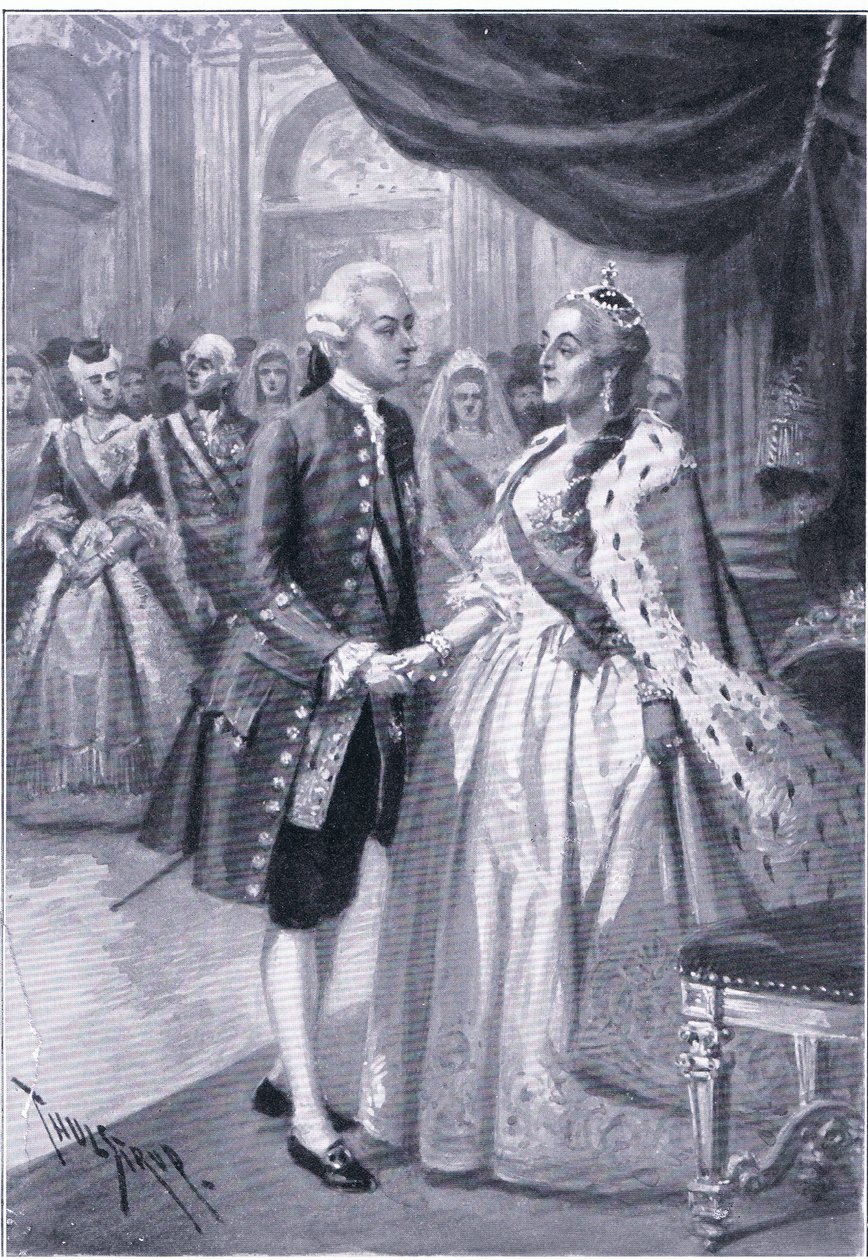 Rencontre de Catherine II de Russie et Joseph II d
