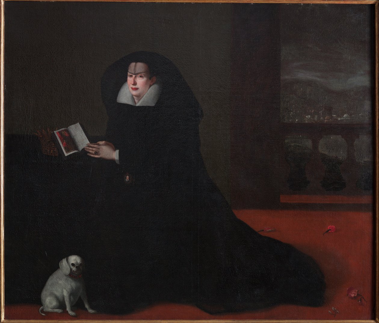 Portrait de Cristina di Lorena, Grande-Duchesse de Toscane, vers 1620 - Tiberio di Tito