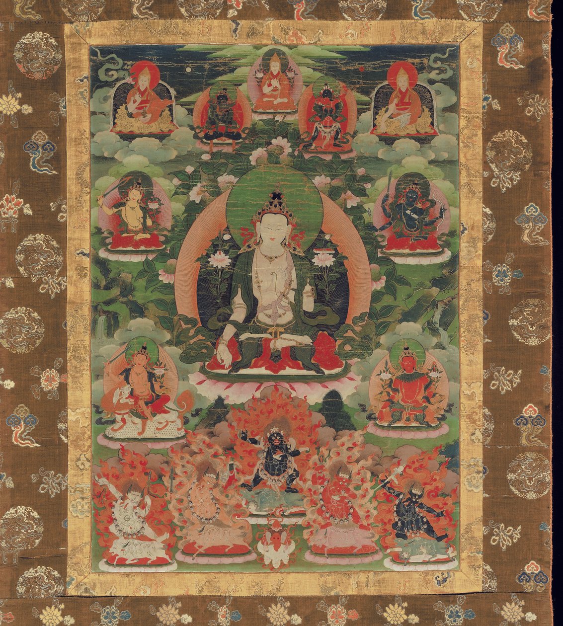Manjushri, Bodhisattva de la Sagesse - Tibetan School