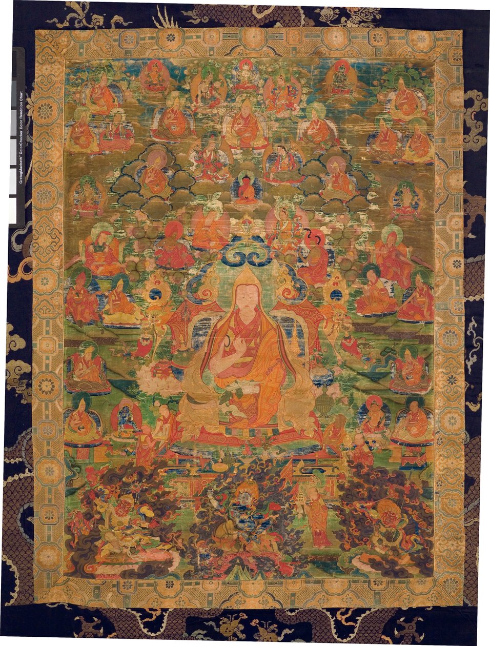 Troisième Panchen Lama Losan Penden Yeshe - Tibetan School