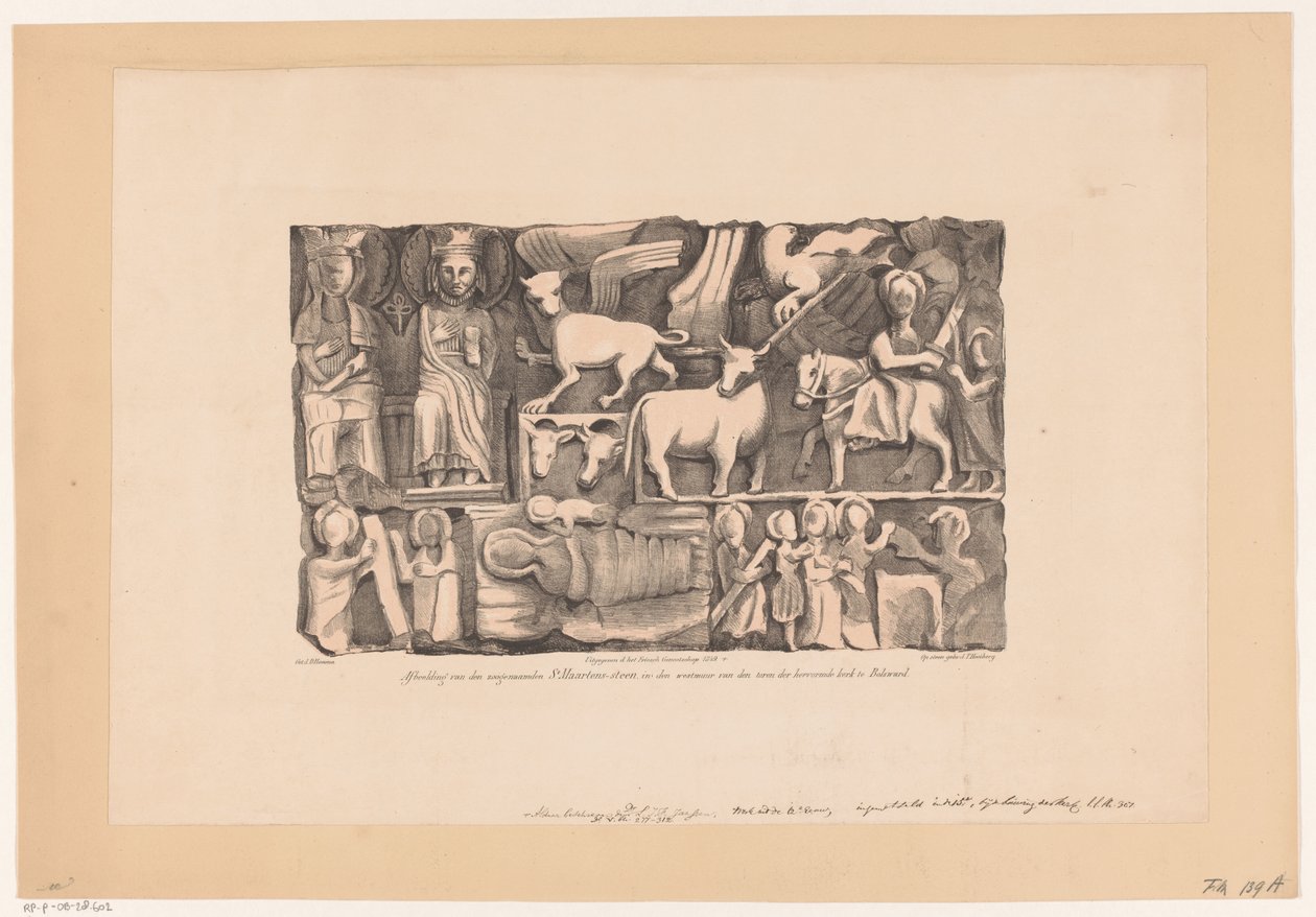 St. Maartens-steen à Bolsward, ca. 1150 - Tiemen Hooiberg