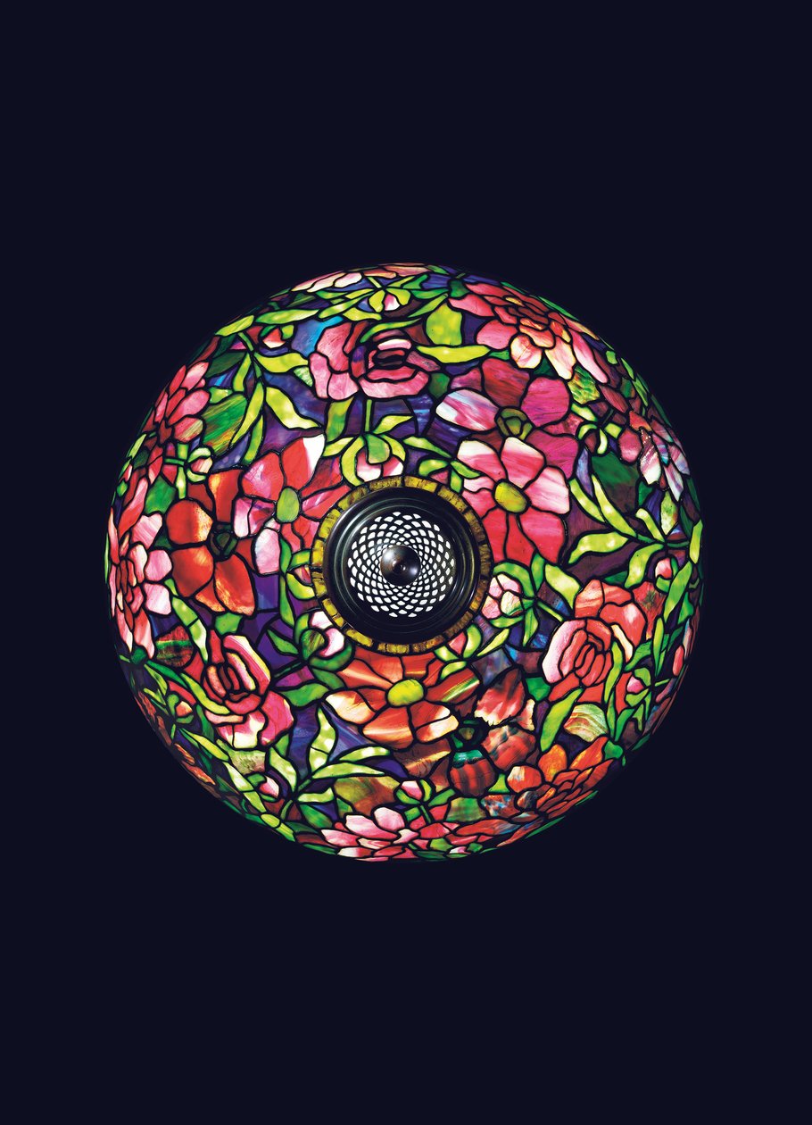 Lampe de sol à pivoines, vers 1910 - Tiffany and Company