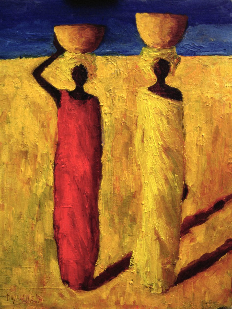Filles à la calebasse, 1991 - Tilly Willis