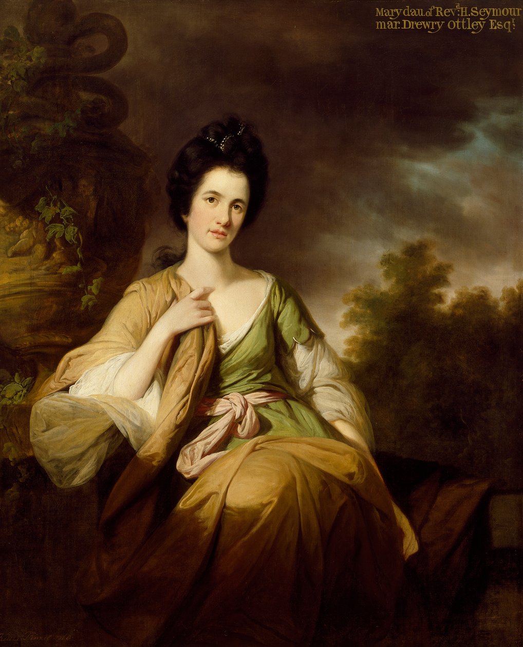 Mme Drewry Ottley, 1768 - Tilly Kettle