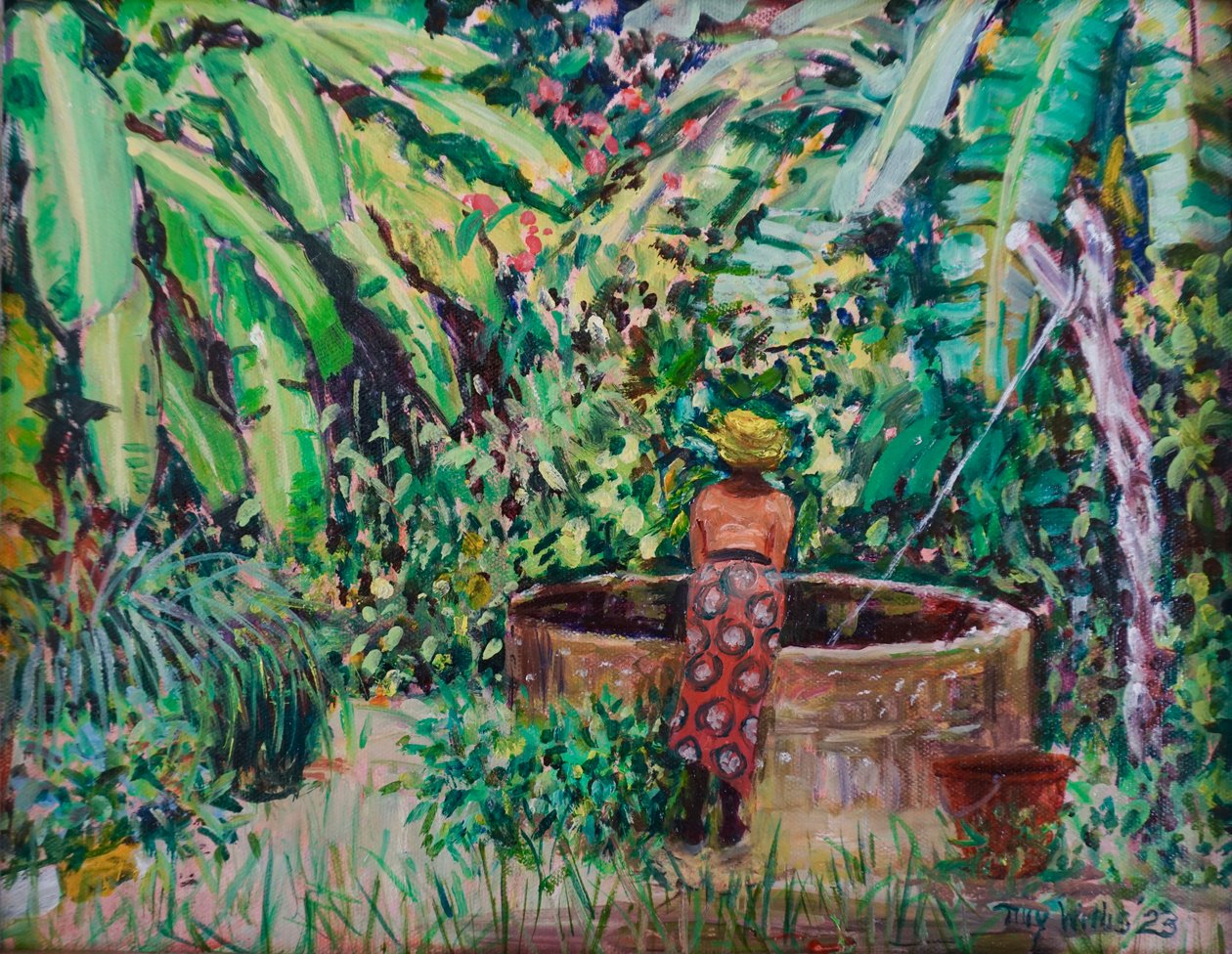 Banane près du puits, 2023 - Tilly Willis