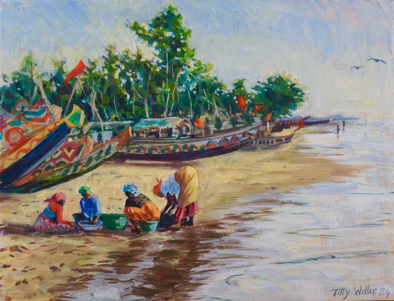 Vie de plage, Abene Sénégal, 2024 - Tilly Willis