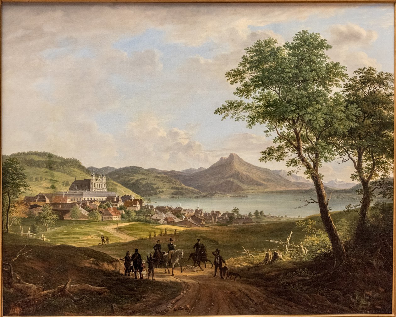 Partie de chasse au Mondsee - Tilman