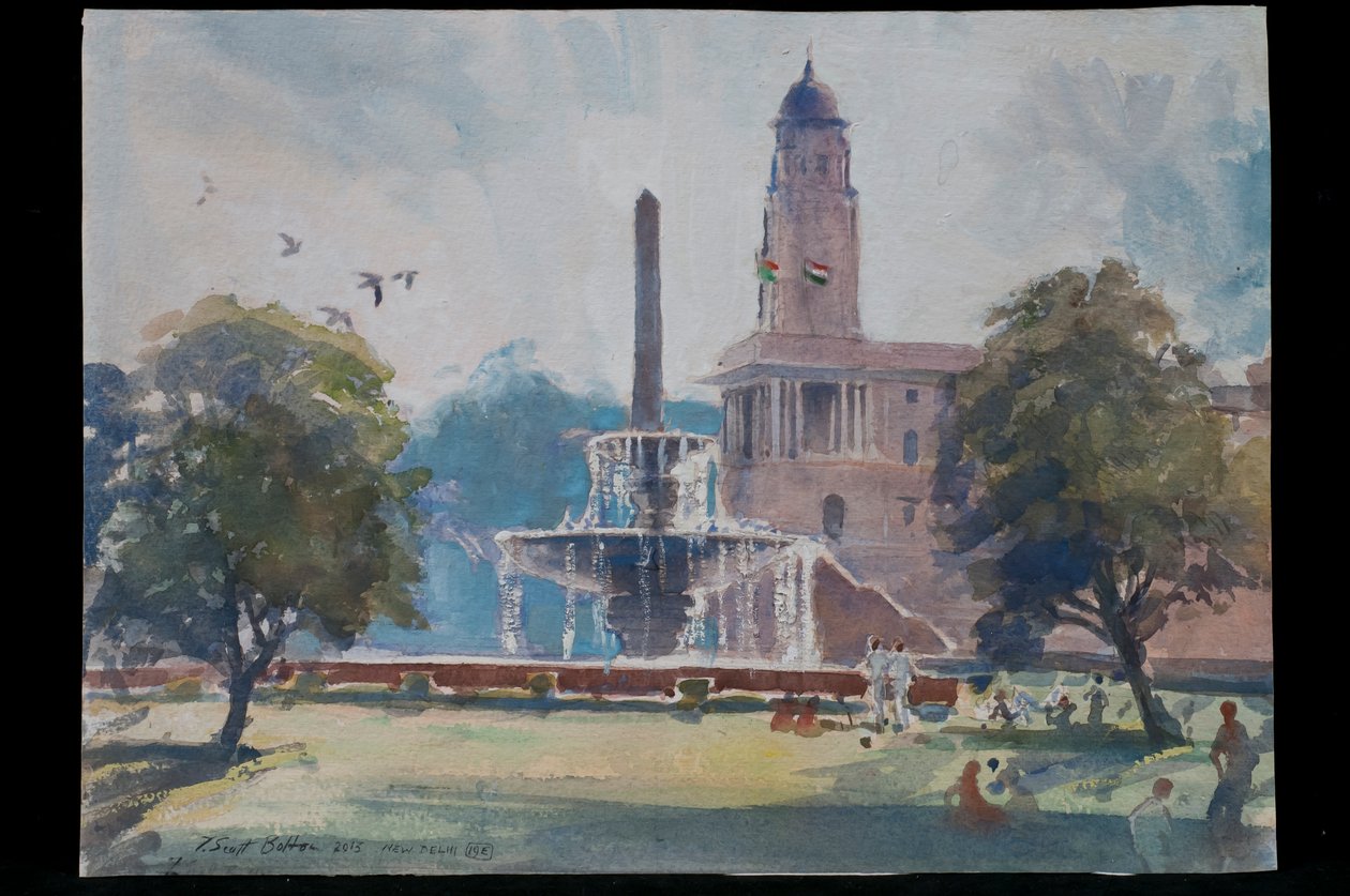 Fontaine, Rajpath, New Delhi, 2013 - Tim Scott Bolton