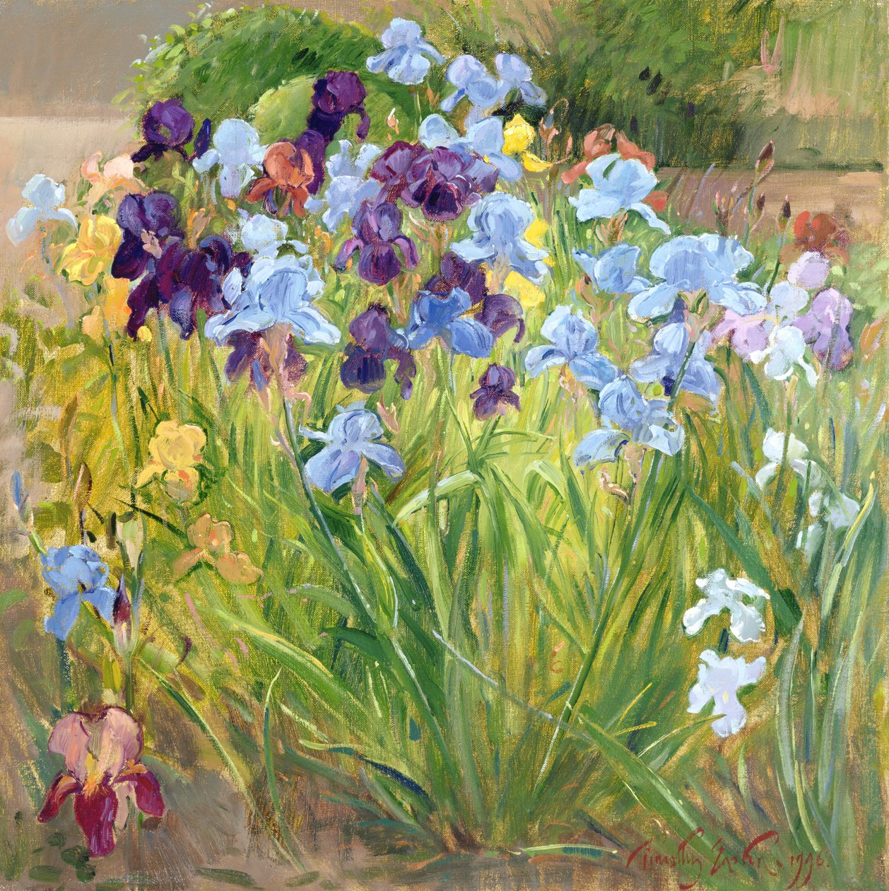 Le parterre d