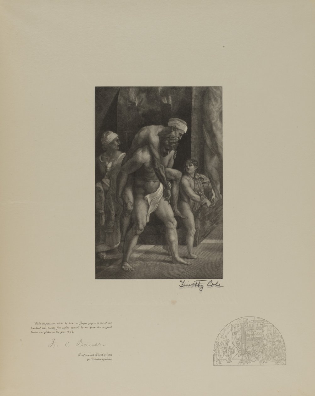 Anciens maîtres italiens - Timothy Cole
