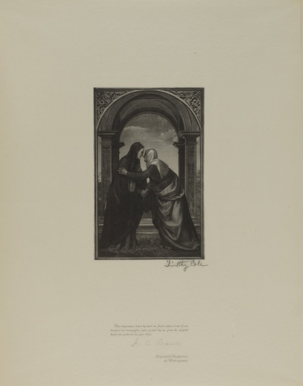 Anciens maîtres italiens - Timothy Cole