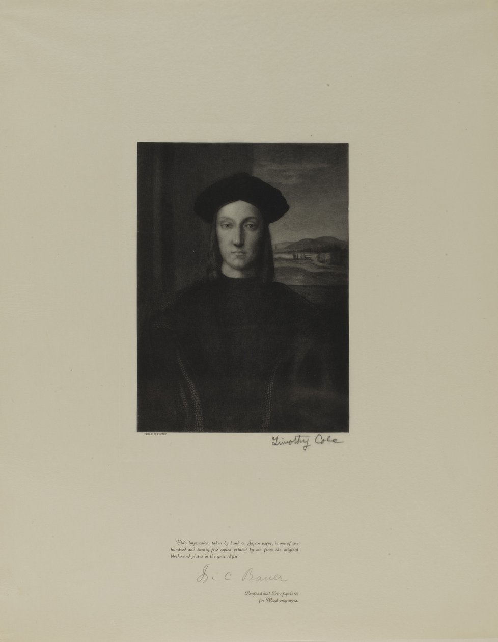 Anciens maîtres italiens - Timothy Cole