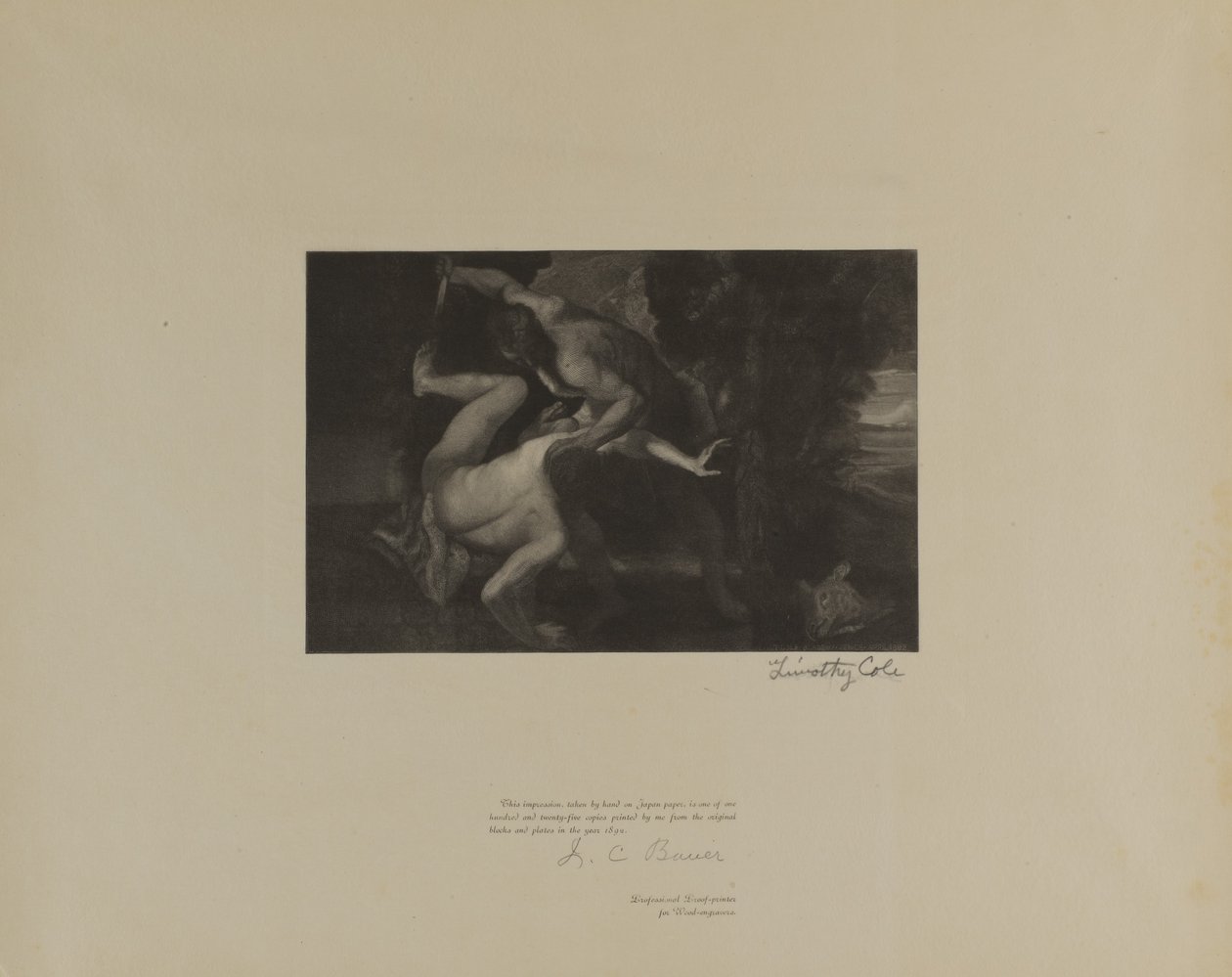 Anciens maîtres italiens - Timothy Cole