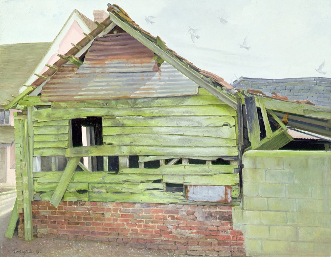 Le mur de fond - Timothy Easton