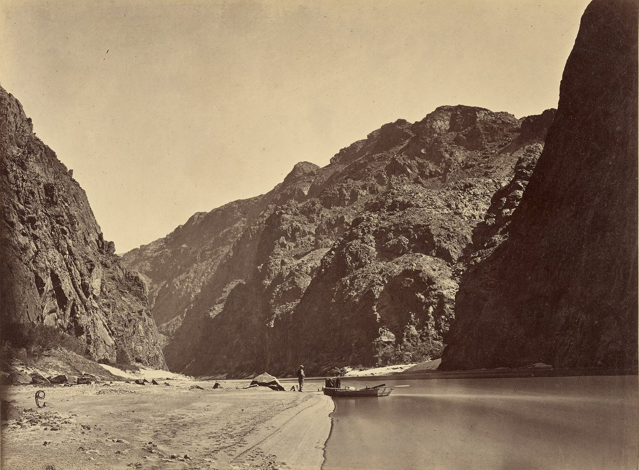 Black Cañon, fleuve Colorado, vue en amont depuis Mirror Bar - Timothy H. O
