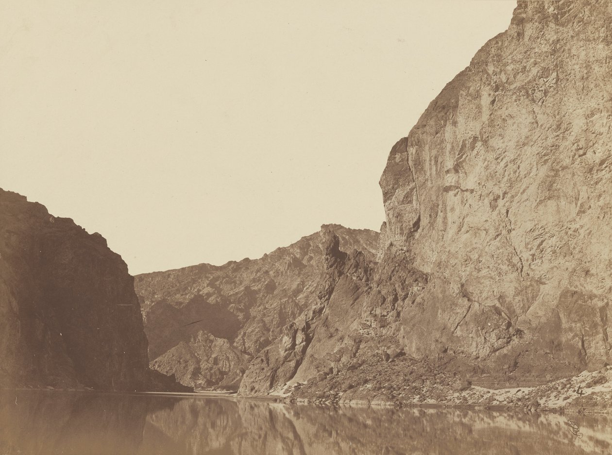 Black Canyon, fleuve Colorado, vue vers le bas depuis le campement de Big Horn, n° 4 - Timothy H. O