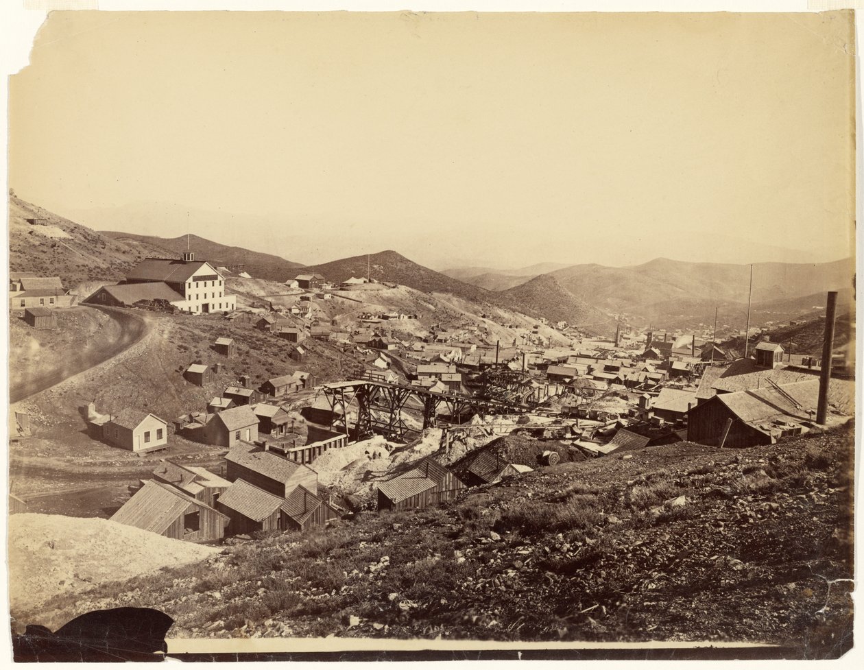 [Gold Hill, West Silver City, Nevada, chaîne des Silver Peak] - Timothy H. O