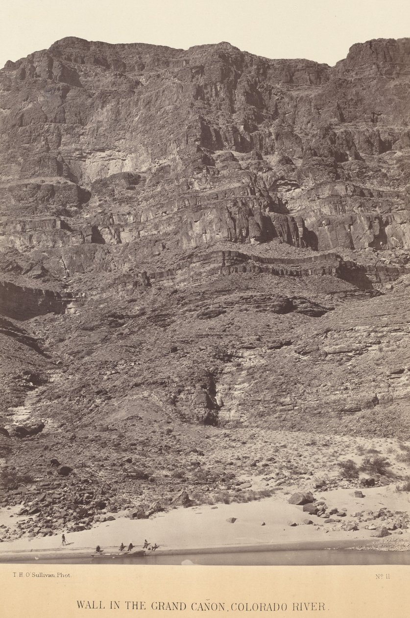 Mur dans le Grand Canyon, rivière Colorado - Timothy H. O