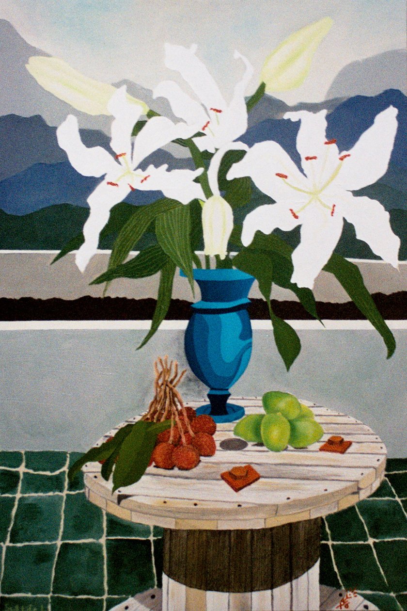Lys, citron vert et litchi, 2004 - Timothy Nathan Joel