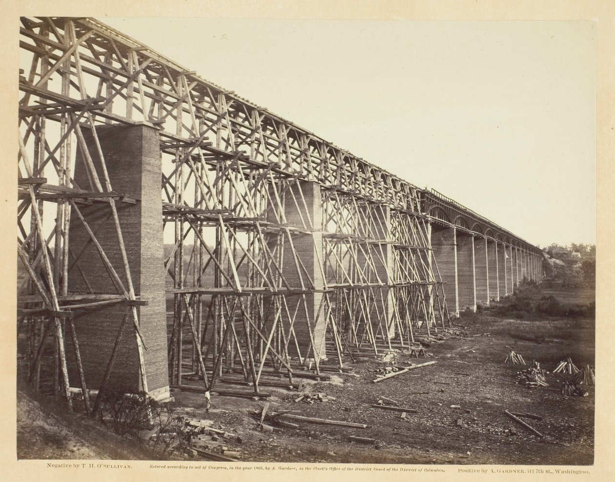 High Bridge traversant l
