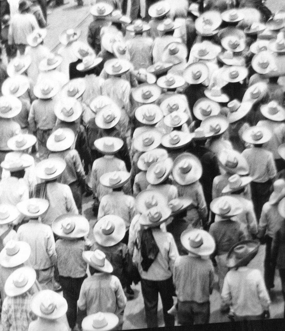 La marche des travailleurs, Mexico, 1926 - Tina Modotti