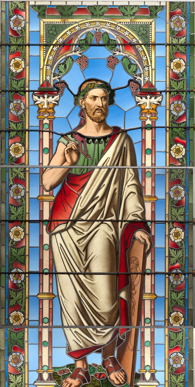 Fenêtre avec représentation d