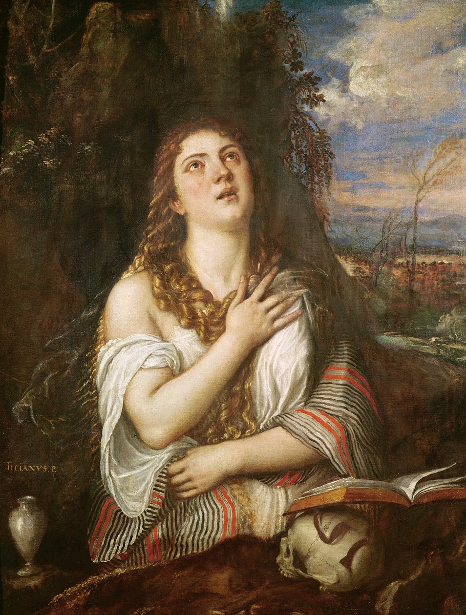 Marie Madeleine en pénitence - Tiziano Vecelli
