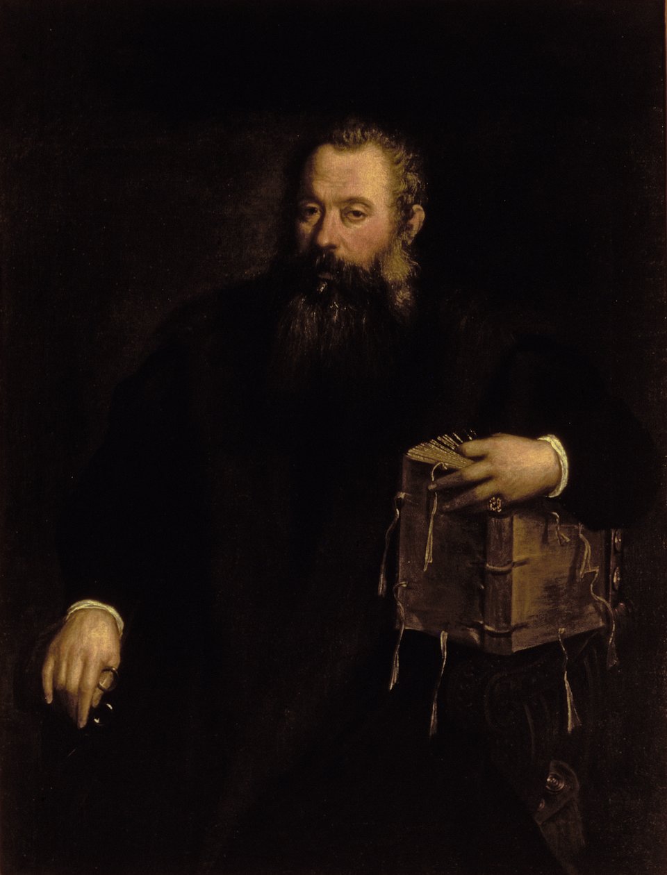 Portrait du docteur Andreas Vesalius - Tiziano Vecelli
