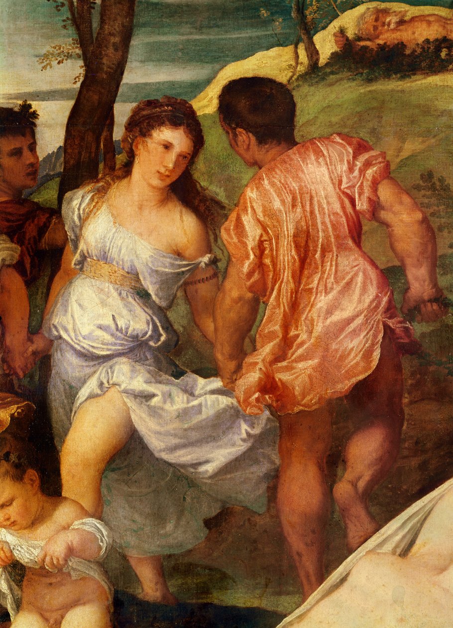 La Bacchanale (détail) - Tiziano Vecelli