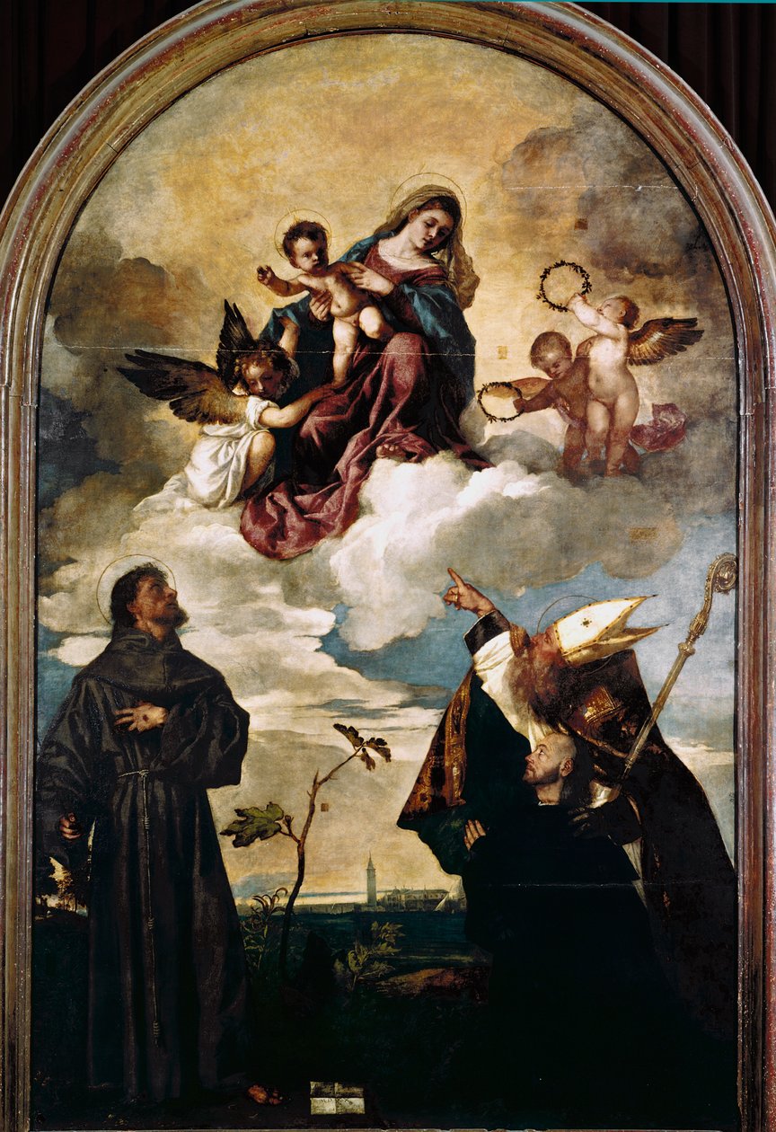 Madonna en gloire avec l