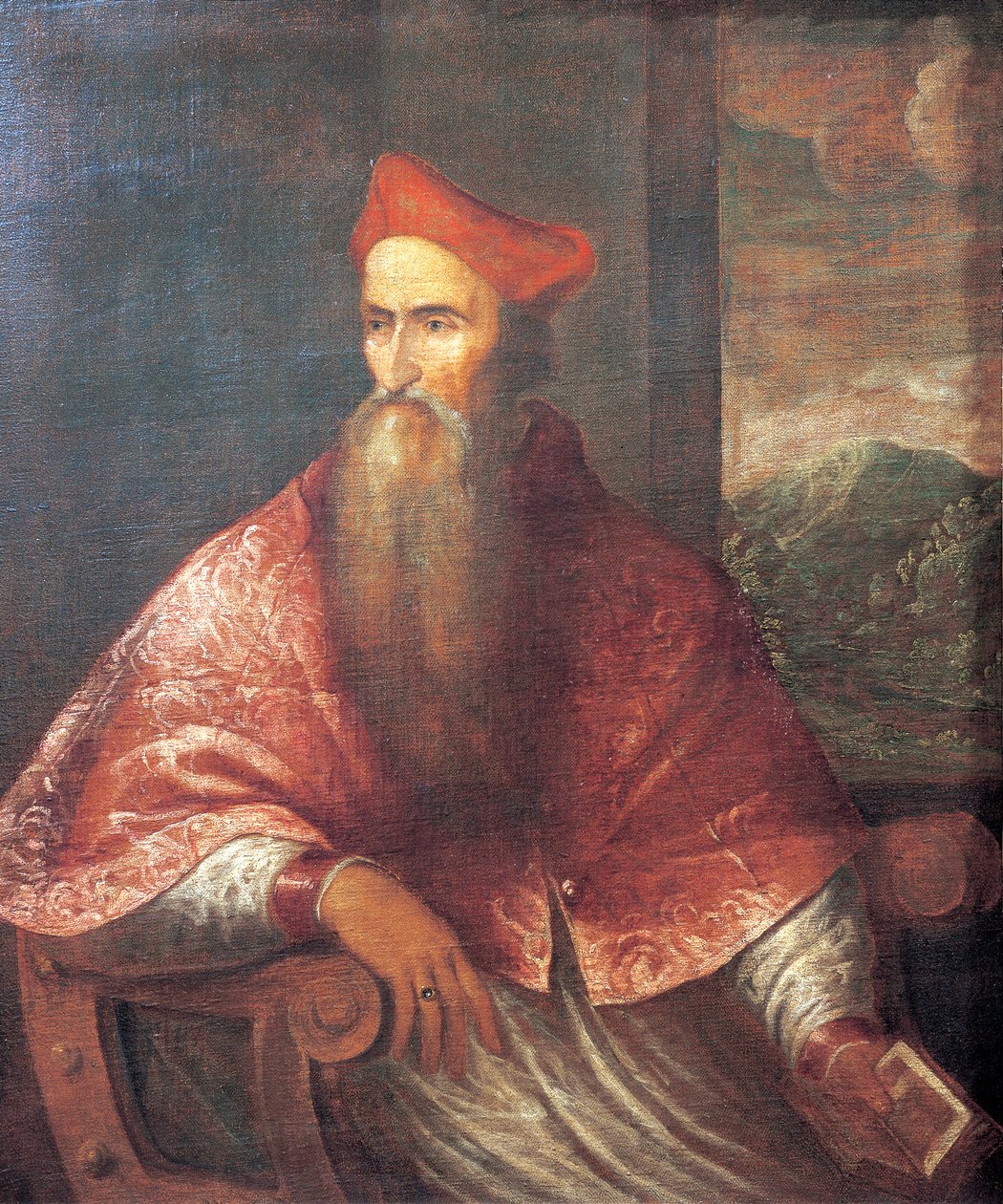 Portrait de Pietro Bembo - Titian (c.1488-1576)