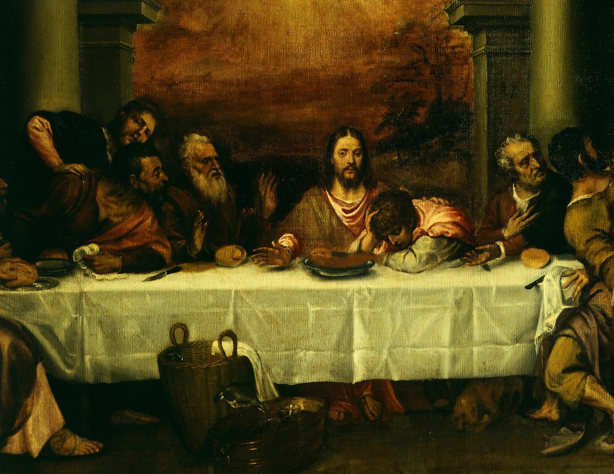 La Cène (détail) - Titian (c.1488 1576)