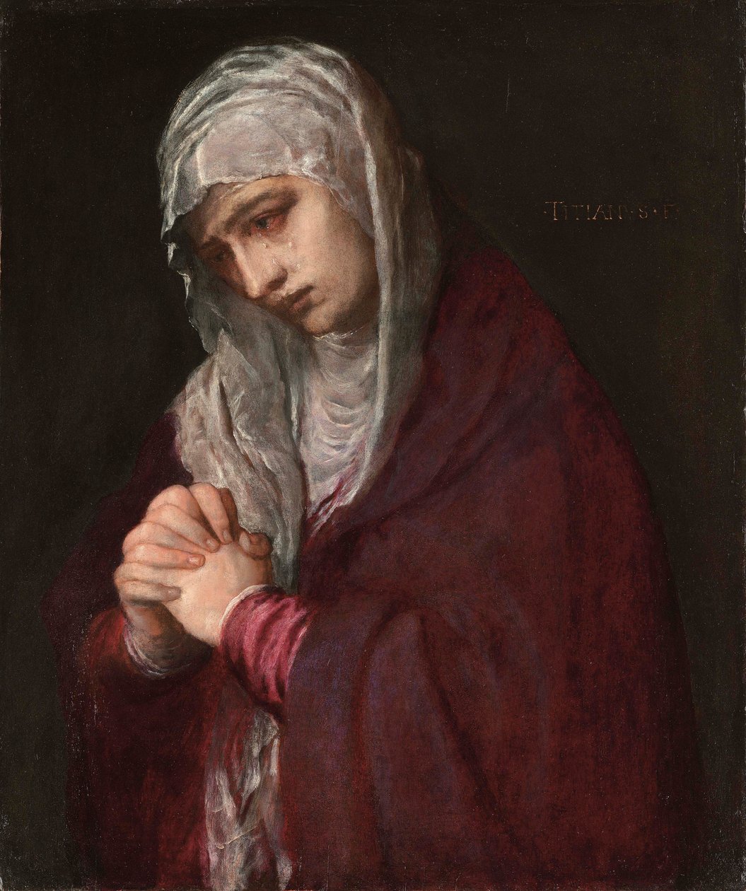 La Mater Dolorosa - Tiziano Vecelli