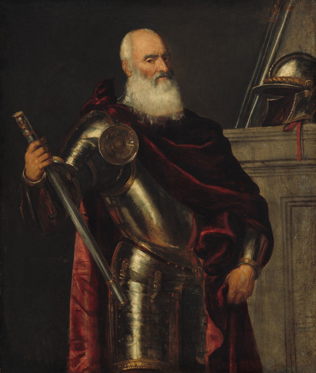 Portrait de Vincenzo Cappello, amiral, vers 1550-60 - Tiziano Vecelli
