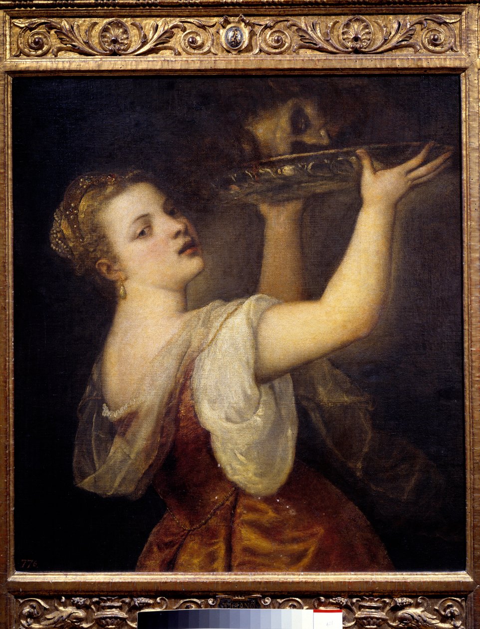 Salomé tenant la tête de Saint Jean-Baptiste - Tiziano Vecelli