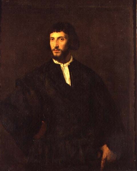Portrait d'un Homme | Titian (c.1488 1576) | Estampe d'art