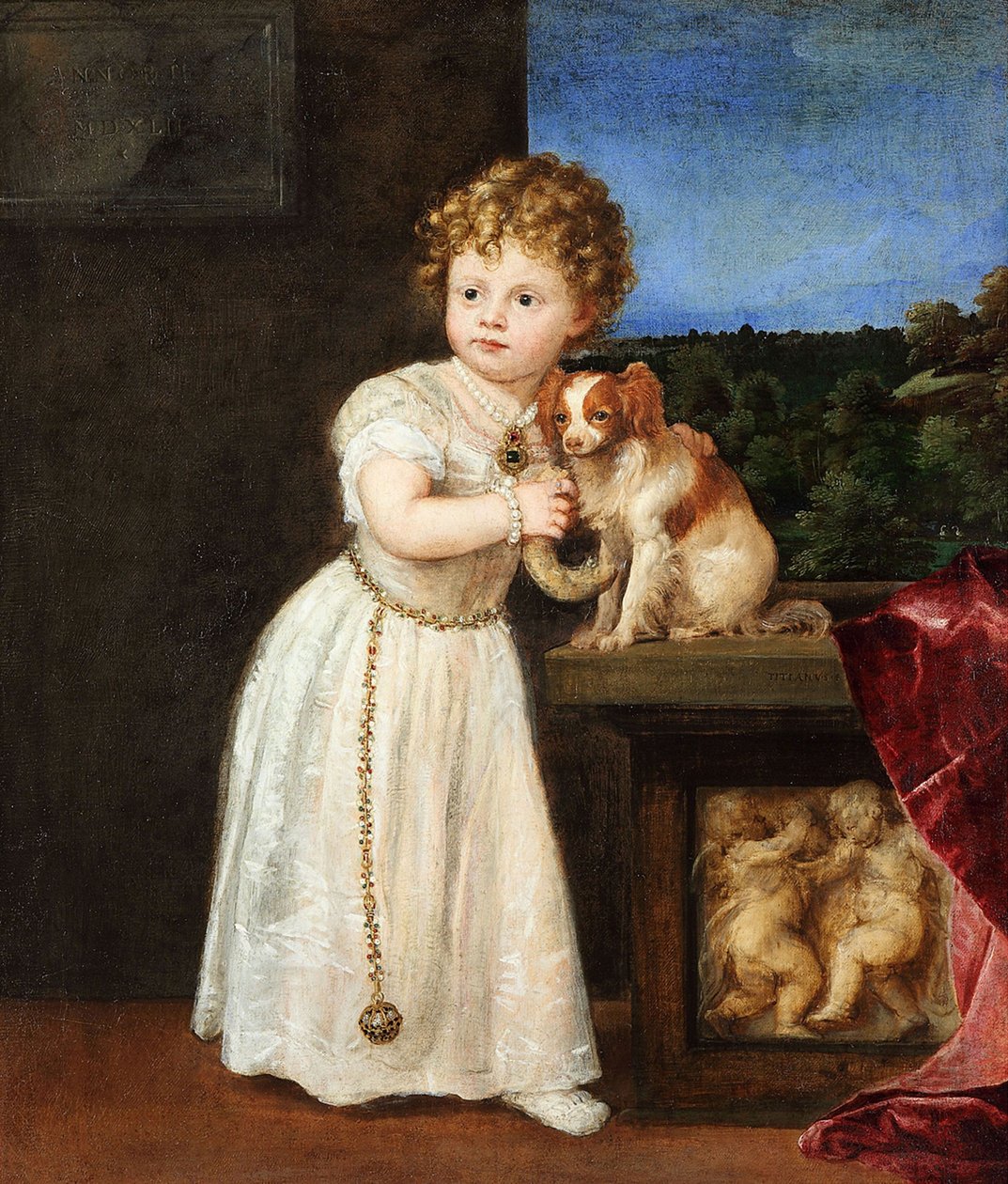 French : Clarissa Strozzi (1540-1581) à l