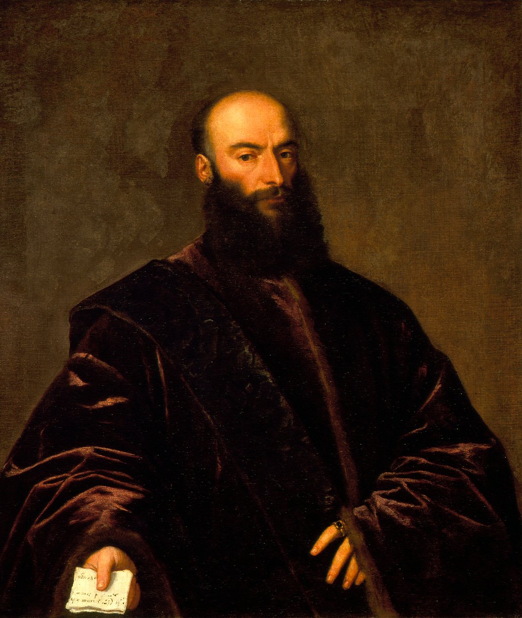 Portrait de Giacomo par Andrea Dolfin - Titian