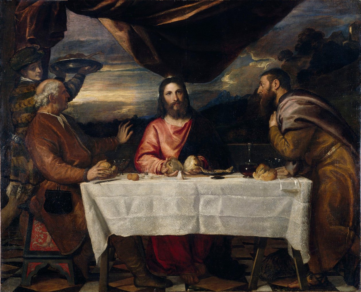 Le Souper à Emmaüs - Titian